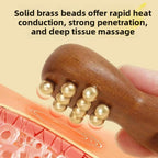 Y-Shaped Acupressure Tool with Brass Beads