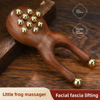 Y-Shaped Acupressure Tool with Brass Beads